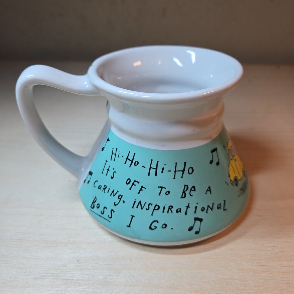 Untippable MUG Funny " Hi Ho Hi*.It's off to be and a caring Inspirational Boss